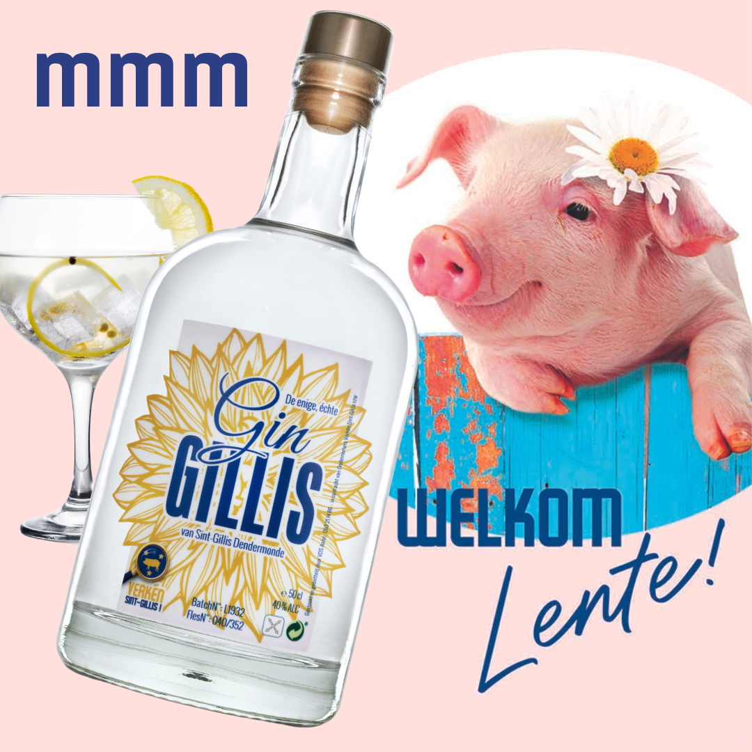 het ideale lentedrankje… Gin Gillis!