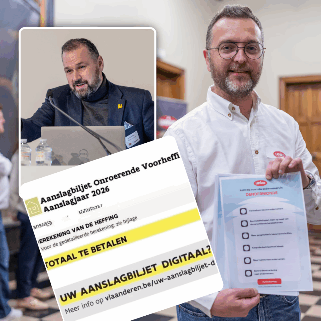 DE DENDERMONDE ONDERNEMERS KRIJGEN DE REKENING GEPRESENTEERD!